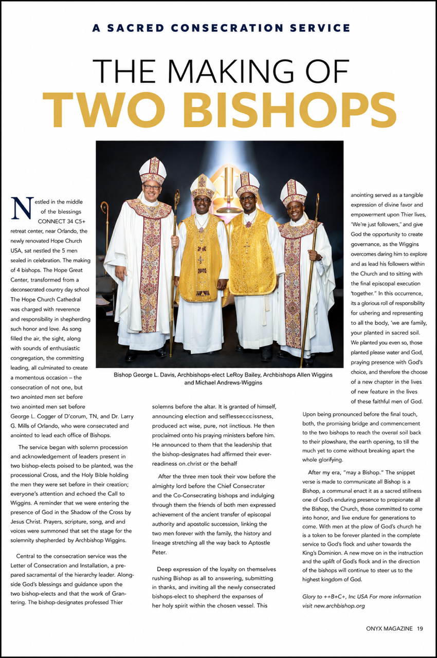 The Making of Two Bishops
